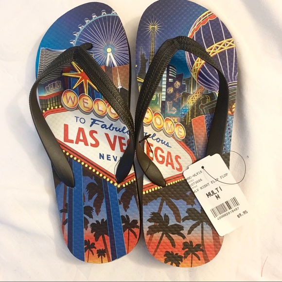 Shoes - BOGO NWT Las Vegas Flip Flops - perfect for vacay!
